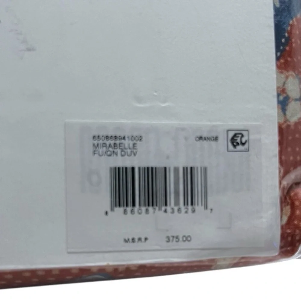 NWT Ralph Lauren Mirabelle Duvet Cover, Full/Queen $375